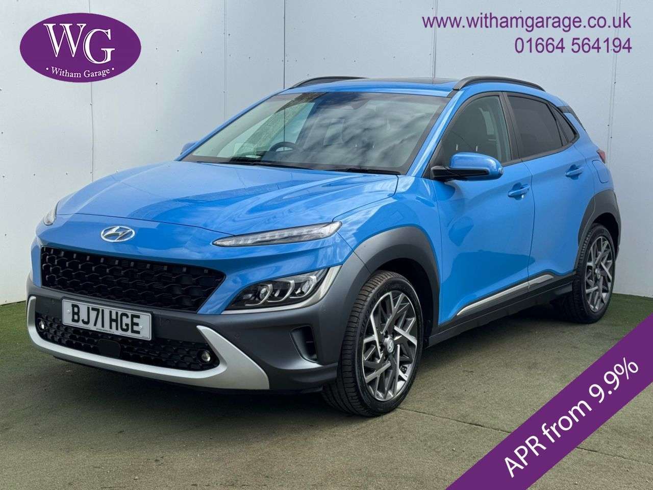 A 2021 HYUNDAI KONA 1.6 h-GDi Ultimate SUV 5dr Petrol Hybrid DCT Euro 6 (s/s) (141 ps) A 2021 HYUNDAI KONA 1.6 h-GDi Ultimate SUV 5dr Petrol Hybrid DCT Euro 6 (s/s) (141 ps)