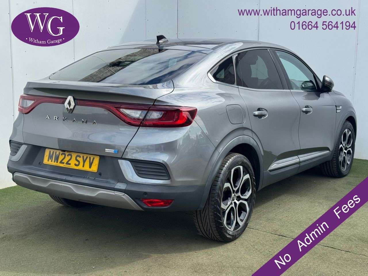 A 2022 RENAULT ARKANA 1.6 E-TECH S Edition SUV 5dr Petrol Hybrid Auto 2WD Euro 6 (s/s) (145 bhp) A 2022 RENAULT ARKANA 1.6 E-TECH S Edition SUV 5dr Petrol Hybrid Auto 2WD Euro 6 (s/s) (145 bhp)