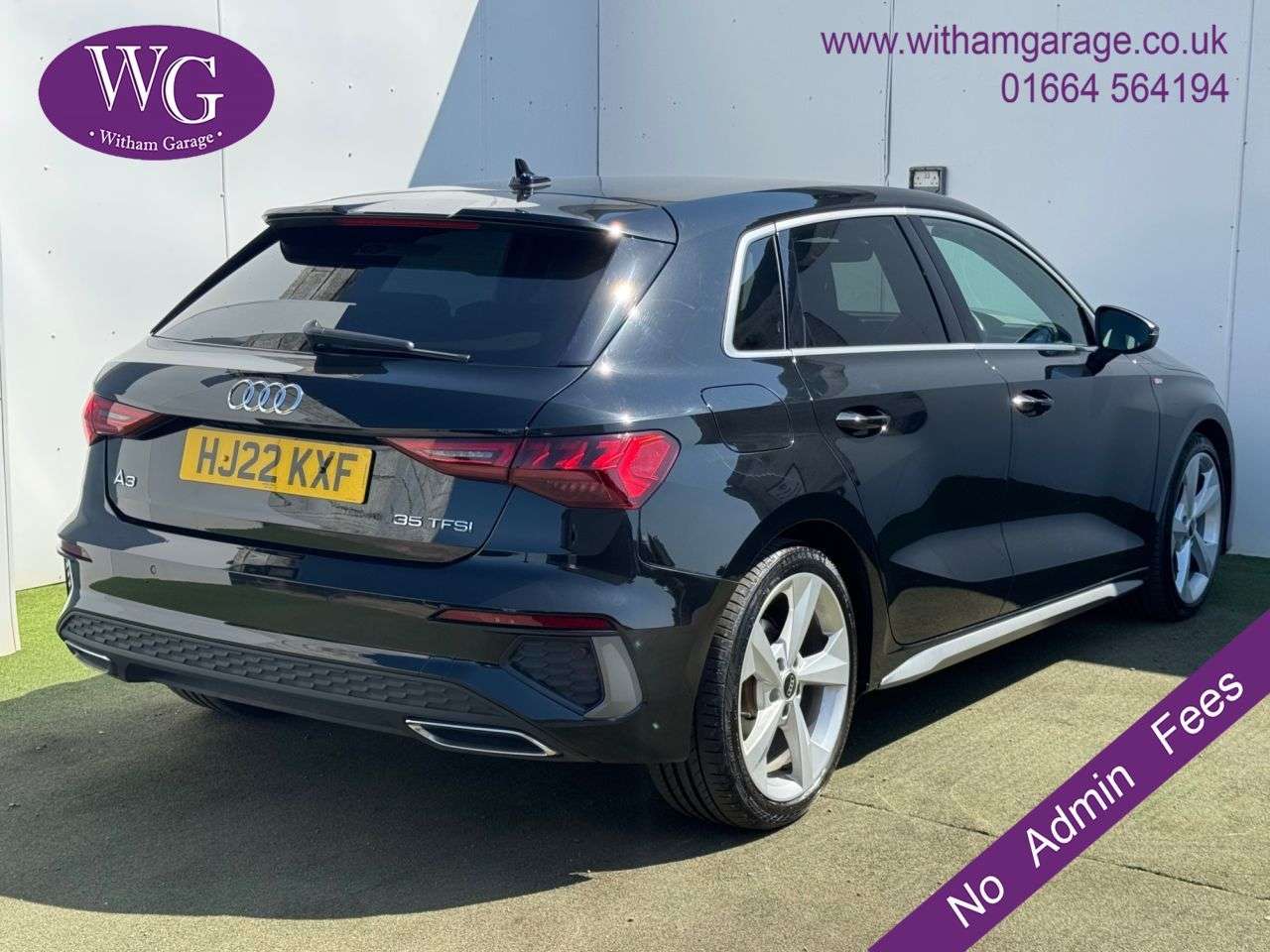 A 2022 AUDI A3 1.5 TFSI 35 S line Sportback 5dr Petrol S Tronic Euro 6 (s/s) (150 ps) A 2022 AUDI A3 1.5 TFSI 35 S line Sportback 5dr Petrol S Tronic Euro 6 (s/s) (150 ps)