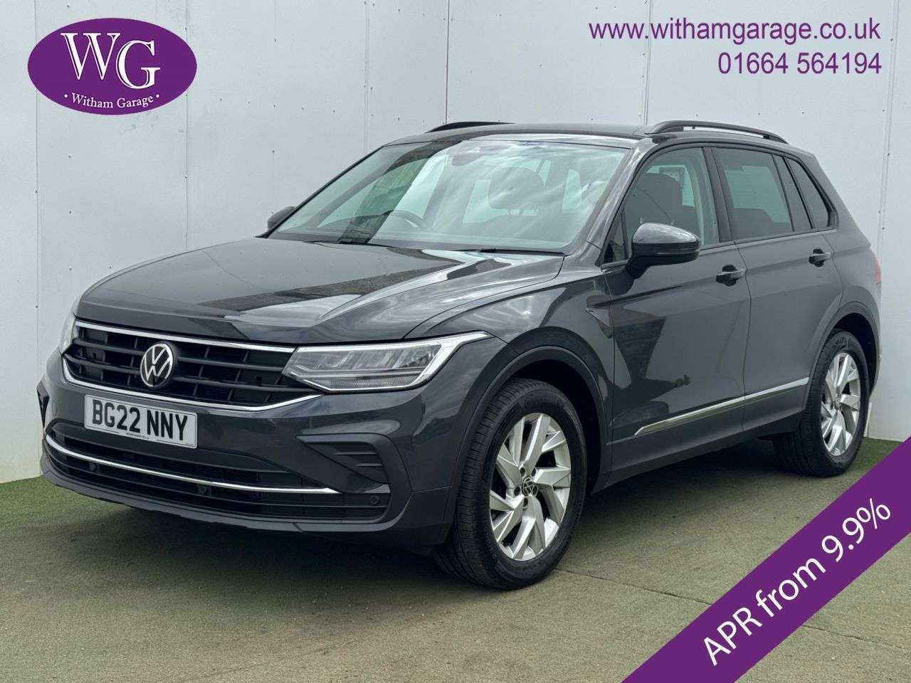 A 2022 VOLKSWAGEN TIGUAN 1.5 TSI Life SUV 5dr Petrol DSG Euro 6 (s/s) (150 ps) A 2022 VOLKSWAGEN TIGUAN 1.5 TSI Life SUV 5dr Petrol DSG Euro 6 (s/s) (150 ps)
