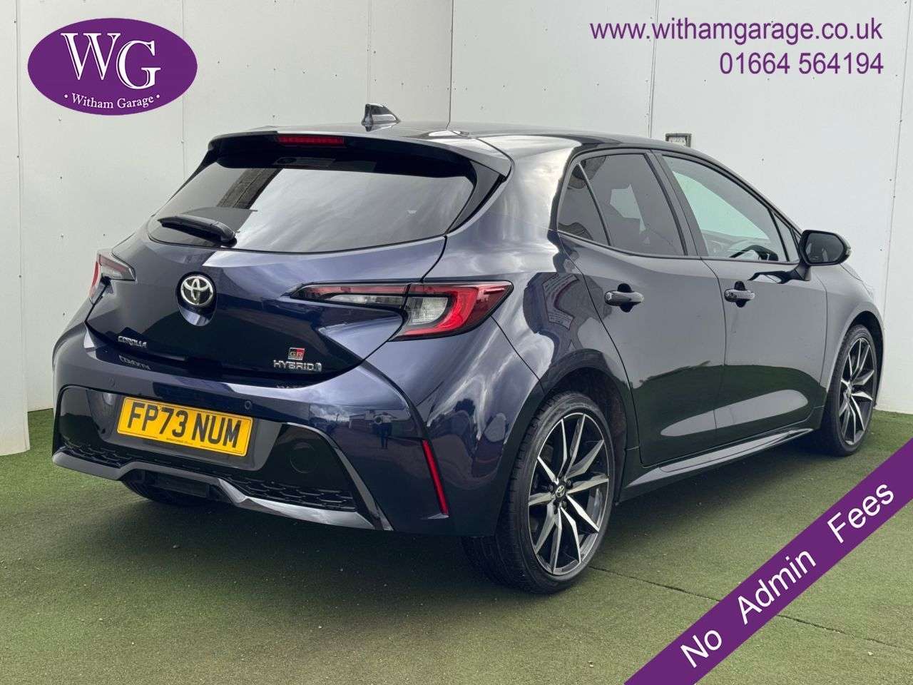 A 2024 TOYOTA COROLLA 1.8 VVT-h GR SPORT Hatchback 5dr Petrol Hybrid CVT Euro 6 (s/s) (140 ps) A 2024 TOYOTA COROLLA 1.8 VVT-h GR SPORT Hatchback 5dr Petrol Hybrid CVT Euro 6 (s/s) (140 ps)