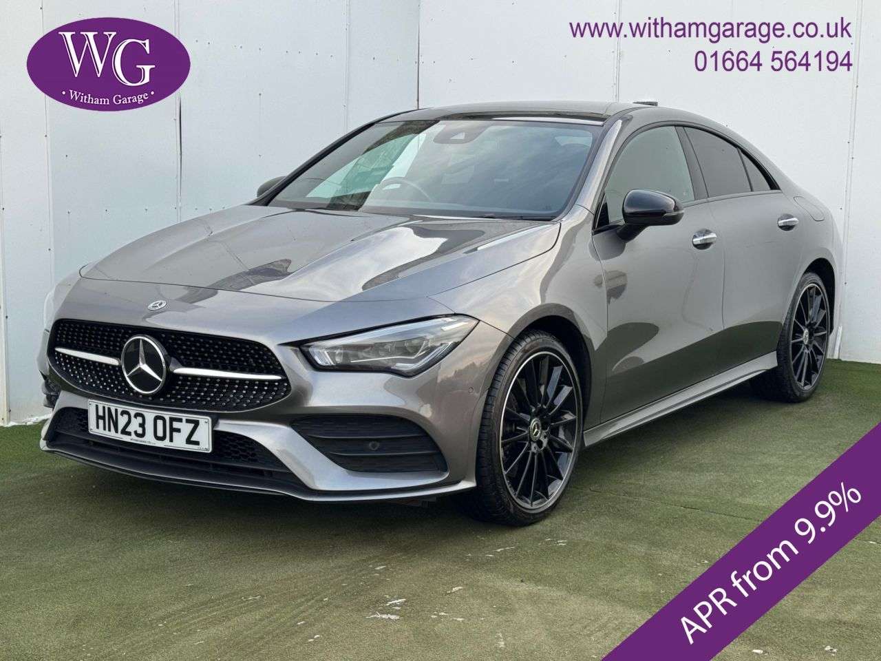 A 2023 MERCEDES-BENZ CLA 1.3 CLA250e 15.6kWh AMG Line Night Edition (Premium Plus) Coupe 4dr Petrol A 2023 MERCEDES-BENZ CLA 1.3 CLA250e 15.6kWh AMG Line Night Edition (Premium Plus) Coupe 4dr Petrol