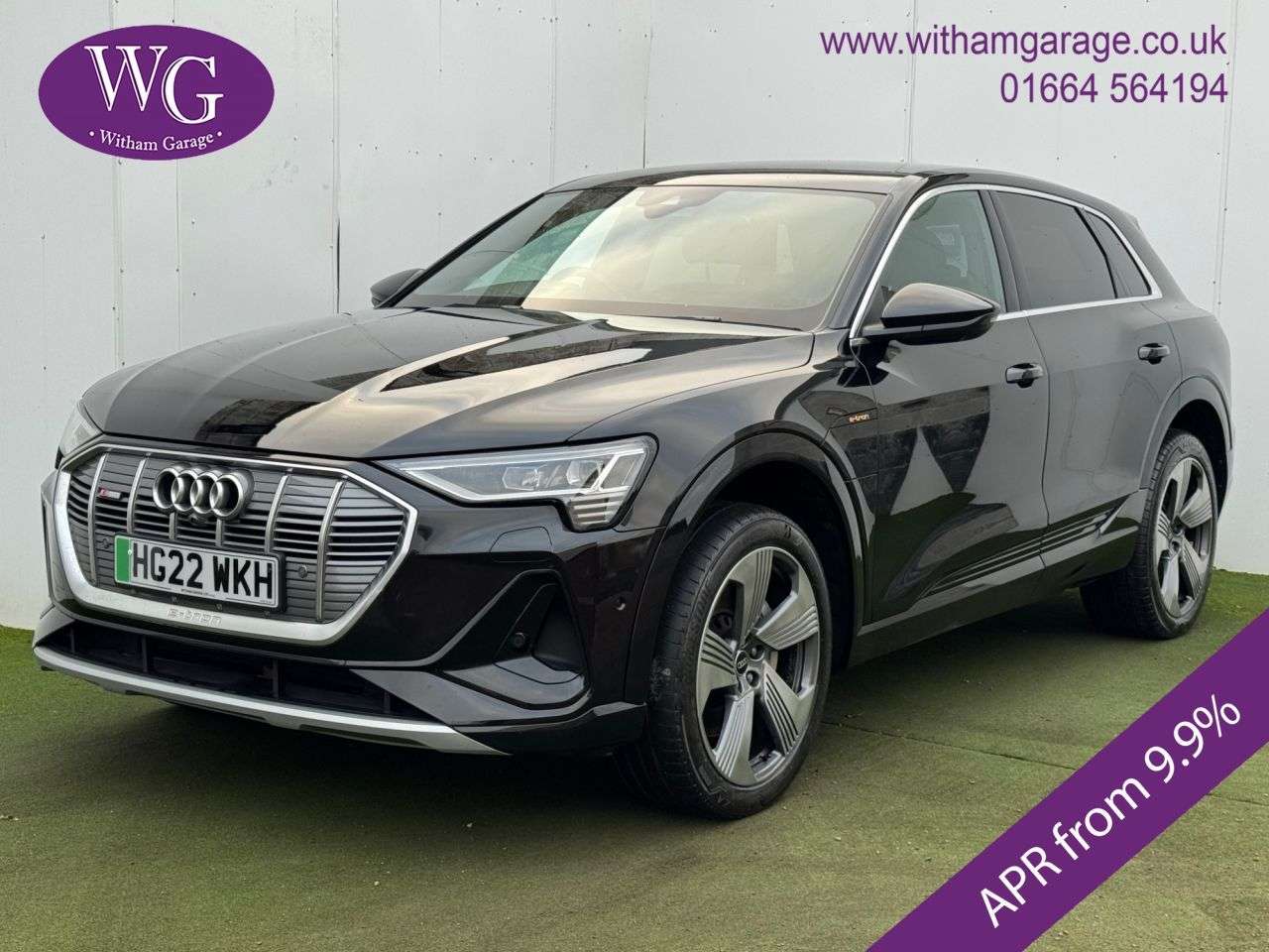 A 2022 AUDI E-TRON 55 S line SUV 5dr Electric Auto quattro 95kWh (11kW Charger) (408 ps) A 2022 AUDI E-TRON 55 S line SUV 5dr Electric Auto quattro 95kWh (11kW Charger) (408 ps)