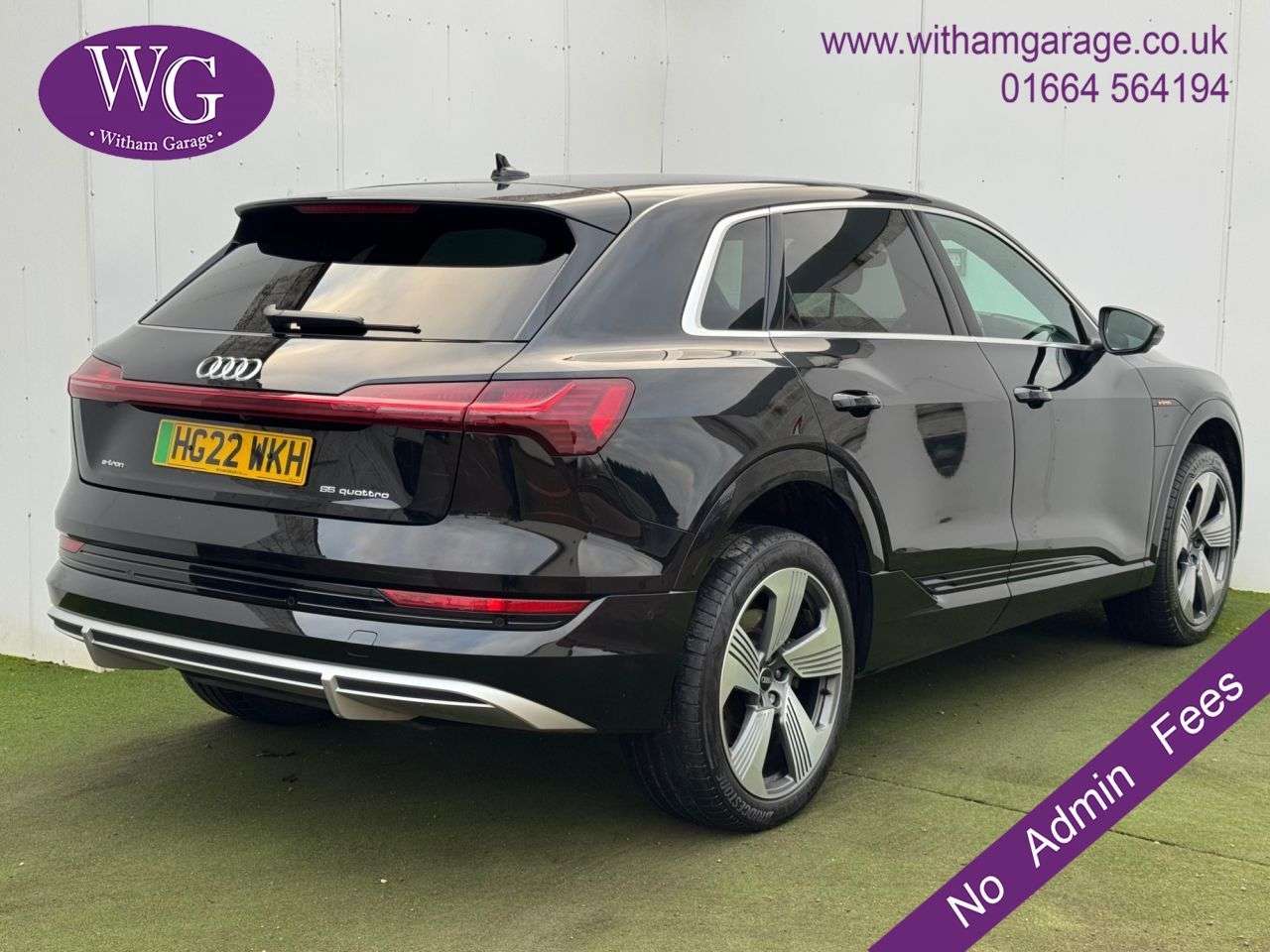 A 2022 AUDI E-TRON 55 S line SUV 5dr Electric Auto quattro 95kWh (11kW Charger) (408 ps) A 2022 AUDI E-TRON 55 S line SUV 5dr Electric Auto quattro 95kWh (11kW Charger) (408 ps)