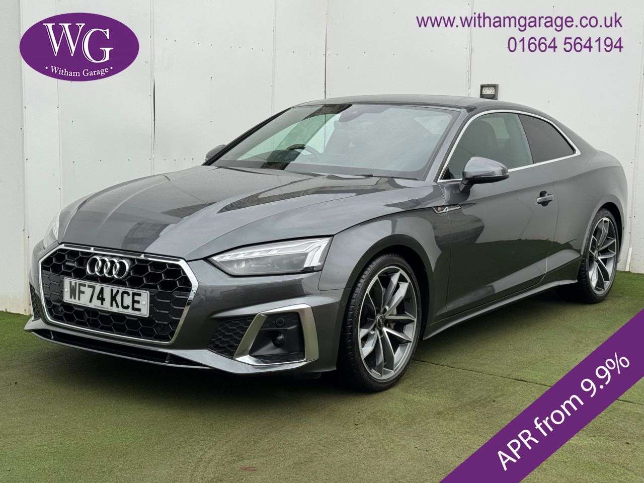 A 2024 AUDI A5 2.0 TDI 40 S line Coupe 2dr Diesel S Tronic quattro Euro 6 (s/s) (204 ps) A 2024 AUDI A5 2.0 TDI 40 S line Coupe 2dr Diesel S Tronic quattro Euro 6 (s/s) (204 ps)