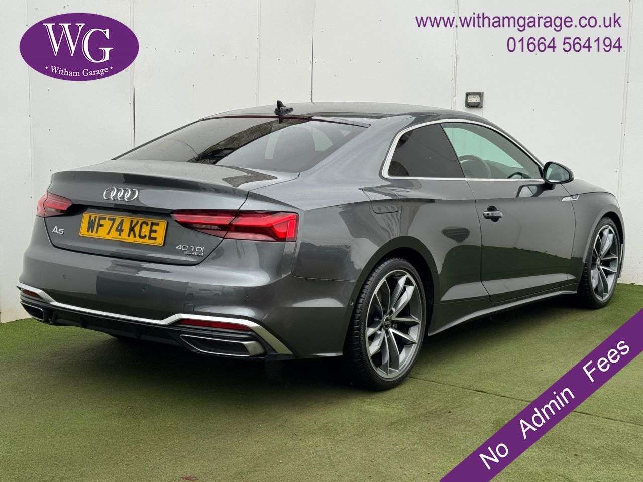 A 2024 AUDI A5 2.0 TDI 40 S line Coupe 2dr Diesel S Tronic quattro Euro 6 (s/s) (204 ps) A 2024 AUDI A5 2.0 TDI 40 S line Coupe 2dr Diesel S Tronic quattro Euro 6 (s/s) (204 ps)