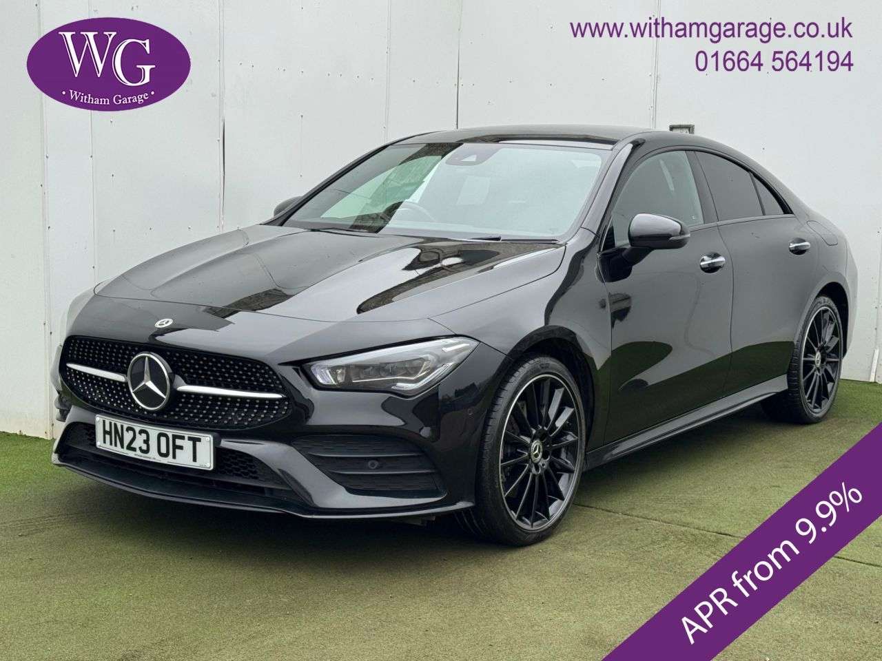 A 2023 MERCEDES-BENZ CLA 1.3 CLA250e 15.6kWh AMG Line Night Edition (Premium Plus) Coupe 4dr Petrol A 2023 MERCEDES-BENZ CLA 1.3 CLA250e 15.6kWh AMG Line Night Edition (Premium Plus) Coupe 4dr Petrol