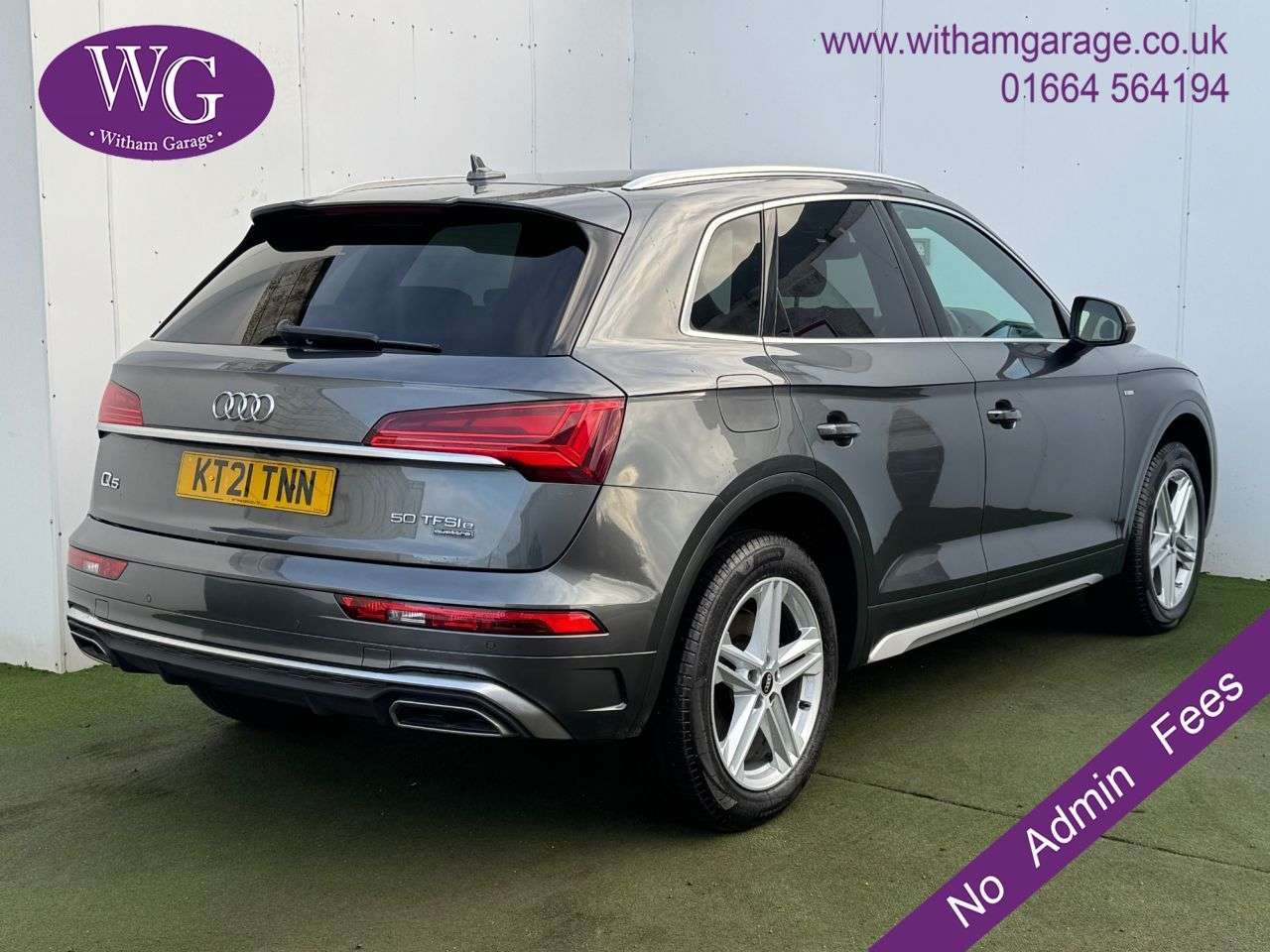A 2021 AUDI Q5 2.0 TFSIe 50 S line SUV 5dr Petrol Plug-in Hybrid S Tronic quattro Euro 6 ( A 2021 AUDI Q5 2.0 TFSIe 50 S line SUV 5dr Petrol Plug-in Hybrid S Tronic quattro Euro 6 (