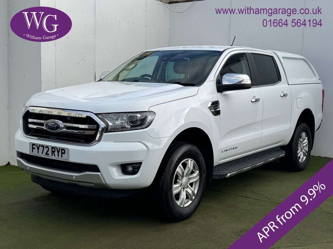 A 2022 FORD RANGER 2.0 EcoBlue Limited Pickup Double Cab 4dr Diesel Auto 4WD Euro 6 (s/s) (213 A 2022 FORD RANGER 2.0 EcoBlue Limited Pickup Double Cab 4dr Diesel Auto 4WD Euro 6 (s/s) (213