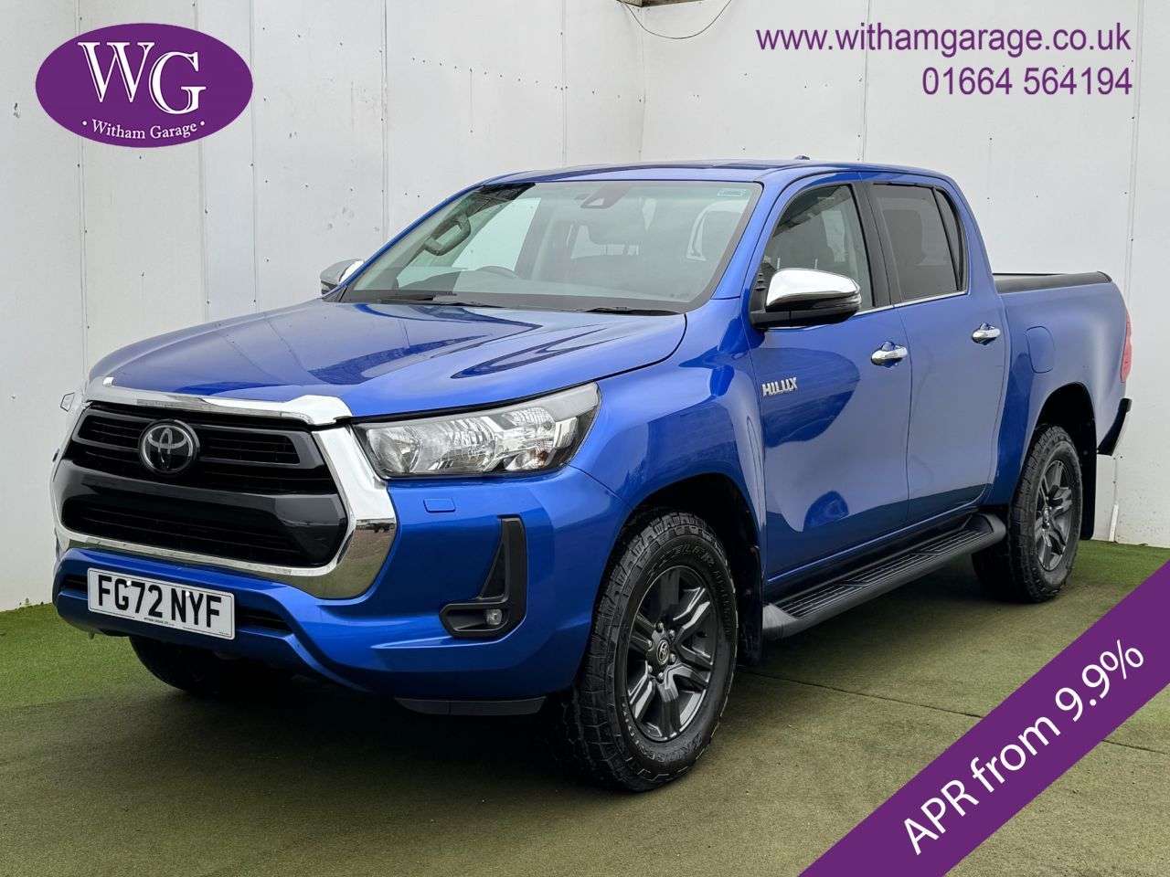 A 2022 TOYOTA HI-LUX 2.4 D-4D Icon Pickup Double Cab 4dr Diesel Manual 4WD Euro 6 (s/s) (150 ps) A 2022 TOYOTA HI-LUX 2.4 D-4D Icon Pickup Double Cab 4dr Diesel Manual 4WD Euro 6 (s/s) (150 ps)