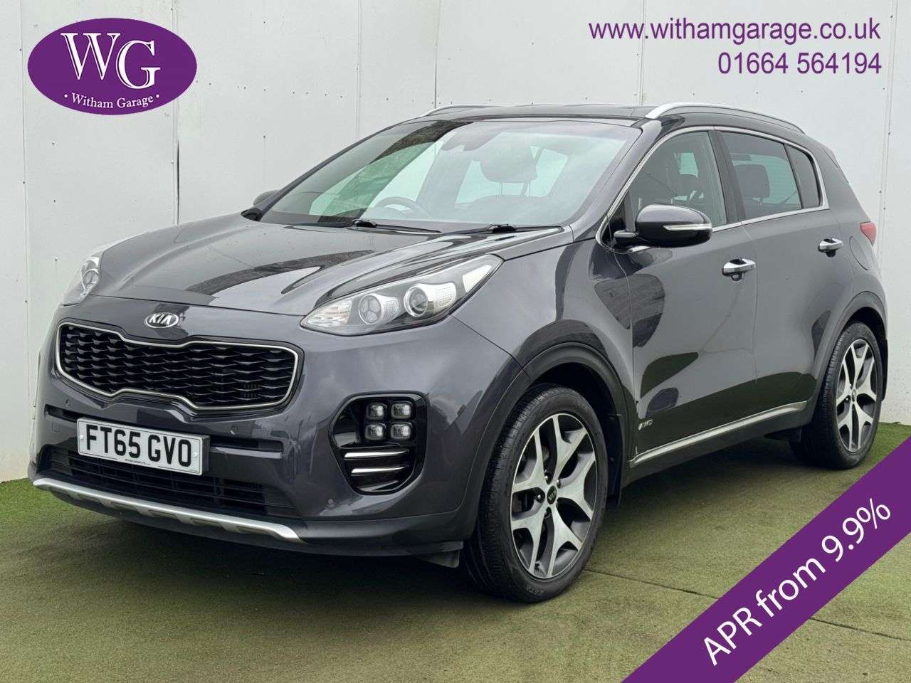 A 2016 KIA SPORTAGE 2.0 CRDi GT-Line SUV 5dr Diesel Manual AWD Euro 6 (134 bhp) A 2016 KIA SPORTAGE 2.0 CRDi GT-Line SUV 5dr Diesel Manual AWD Euro 6 (134 bhp)