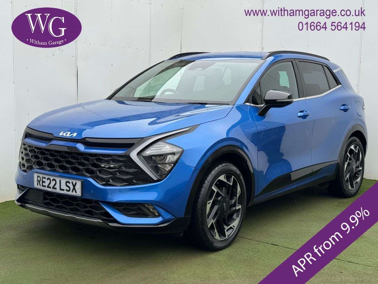 A 2022 KIA SPORTAGE 1.6 T-GDi 13.8kWh GT-Line SUV 5dr Petrol Plug-in Hybrid Auto AWD Euro 6 (s/ A 2022 KIA SPORTAGE 1.6 T-GDi 13.8kWh GT-Line SUV 5dr Petrol Plug-in Hybrid Auto AWD Euro 6 (s/