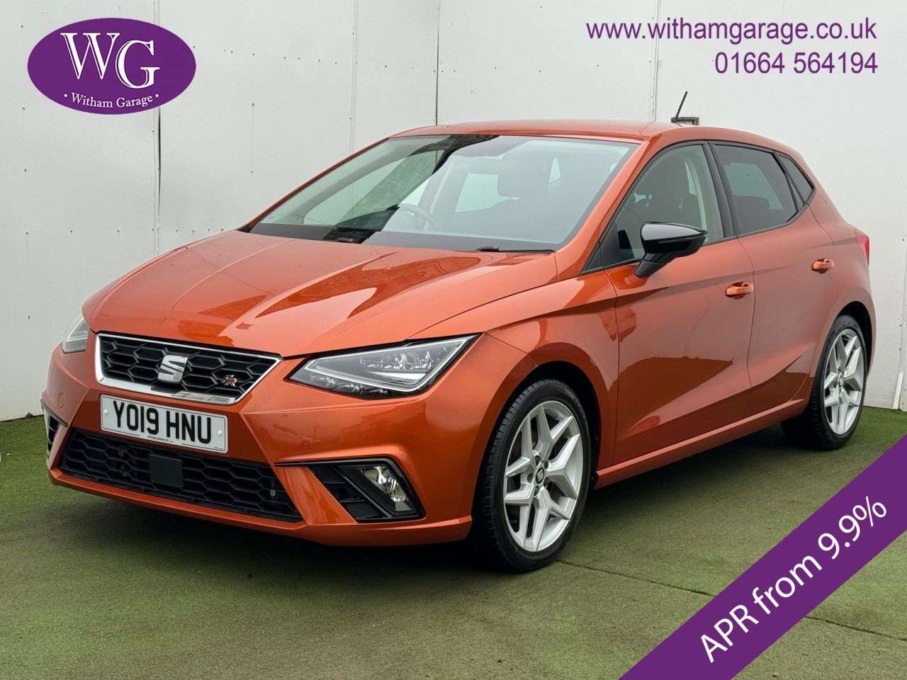 A 2019 SEAT IBIZA 1.0 TSI FR Hatchback 5dr Petrol DSG Euro 6 (s/s) GPF (115 ps) A 2019 SEAT IBIZA 1.0 TSI FR Hatchback 5dr Petrol DSG Euro 6 (s/s) GPF (115 ps)