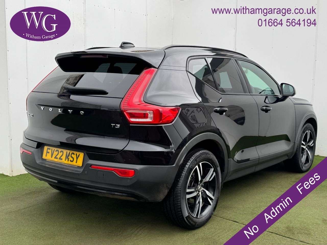 A 2022 VOLVO XC40 1.5 T3 R-Design SUV 5dr Petrol Auto Euro 6 (s/s) (163 ps) A 2022 VOLVO XC40 1.5 T3 R-Design SUV 5dr Petrol Auto Euro 6 (s/s) (163 ps)