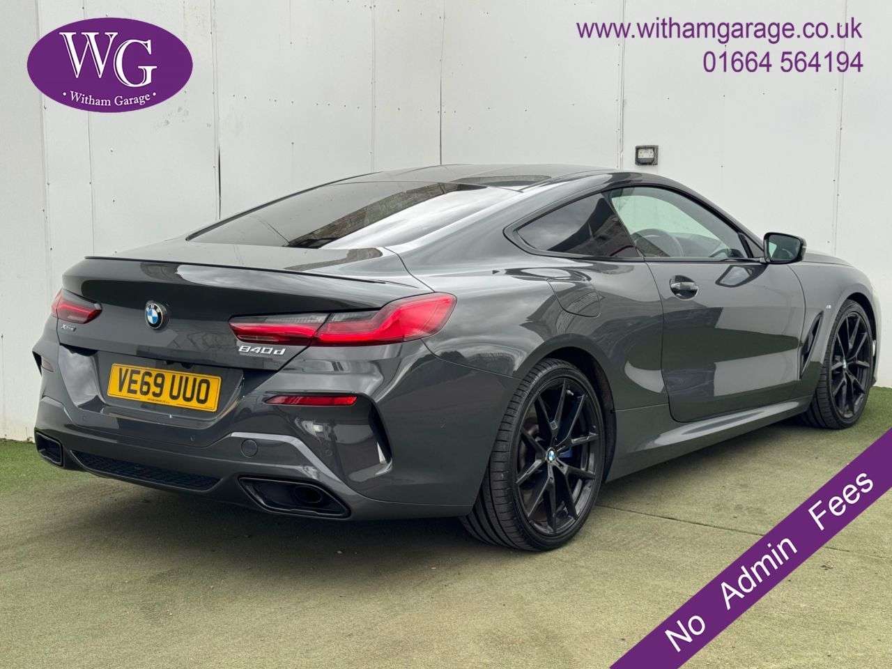 A 2019 BMW 8 SERIES 3.0 840d Coupe 2dr Diesel Steptronic xDrive Euro 6 (s/s) (320 ps) A 2019 BMW 8 SERIES 3.0 840d Coupe 2dr Diesel Steptronic xDrive Euro 6 (s/s) (320 ps)