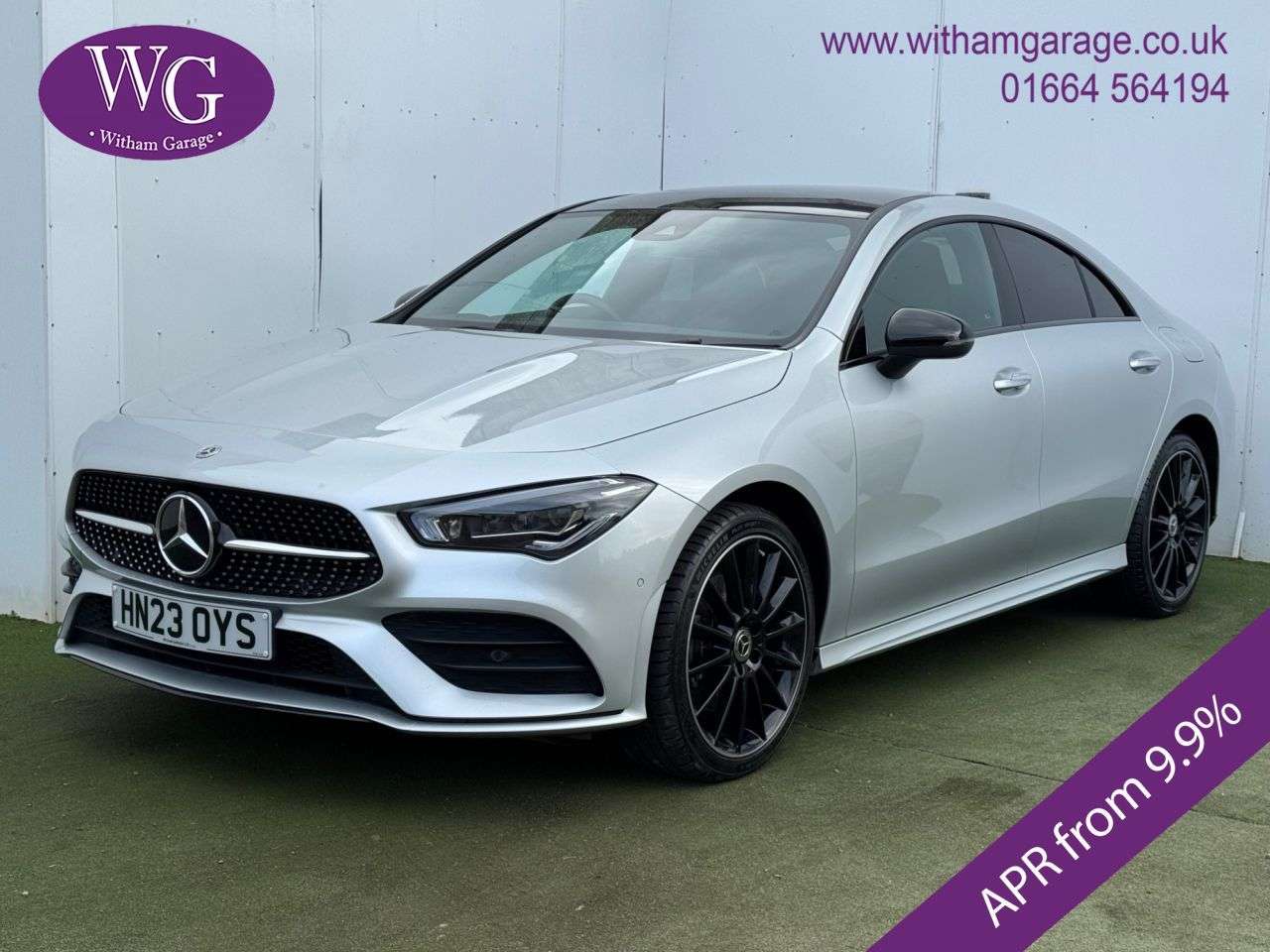 A 2023 MERCEDES-BENZ CLA 1.3 CLA250e 15.6kWh AMG Line Night Edition (Premium Plus) Coupe 4dr Petrol A 2023 MERCEDES-BENZ CLA 1.3 CLA250e 15.6kWh AMG Line Night Edition (Premium Plus) Coupe 4dr Petrol