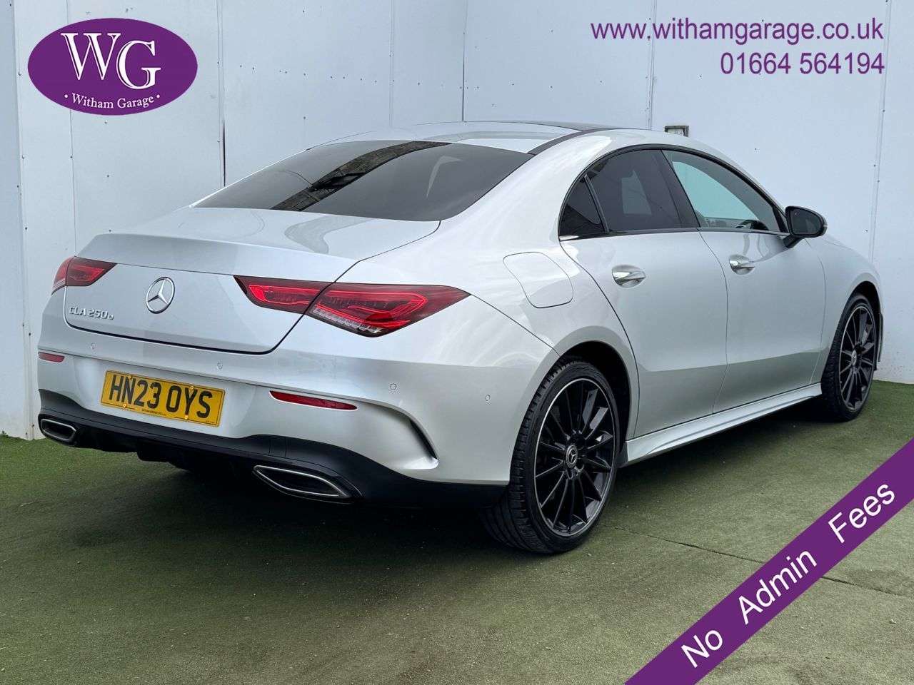 A 2023 MERCEDES-BENZ CLA 1.3 CLA250e 15.6kWh AMG Line Night Edition (Premium Plus) Coupe 4dr Petrol A 2023 MERCEDES-BENZ CLA 1.3 CLA250e 15.6kWh AMG Line Night Edition (Premium Plus) Coupe 4dr Petrol