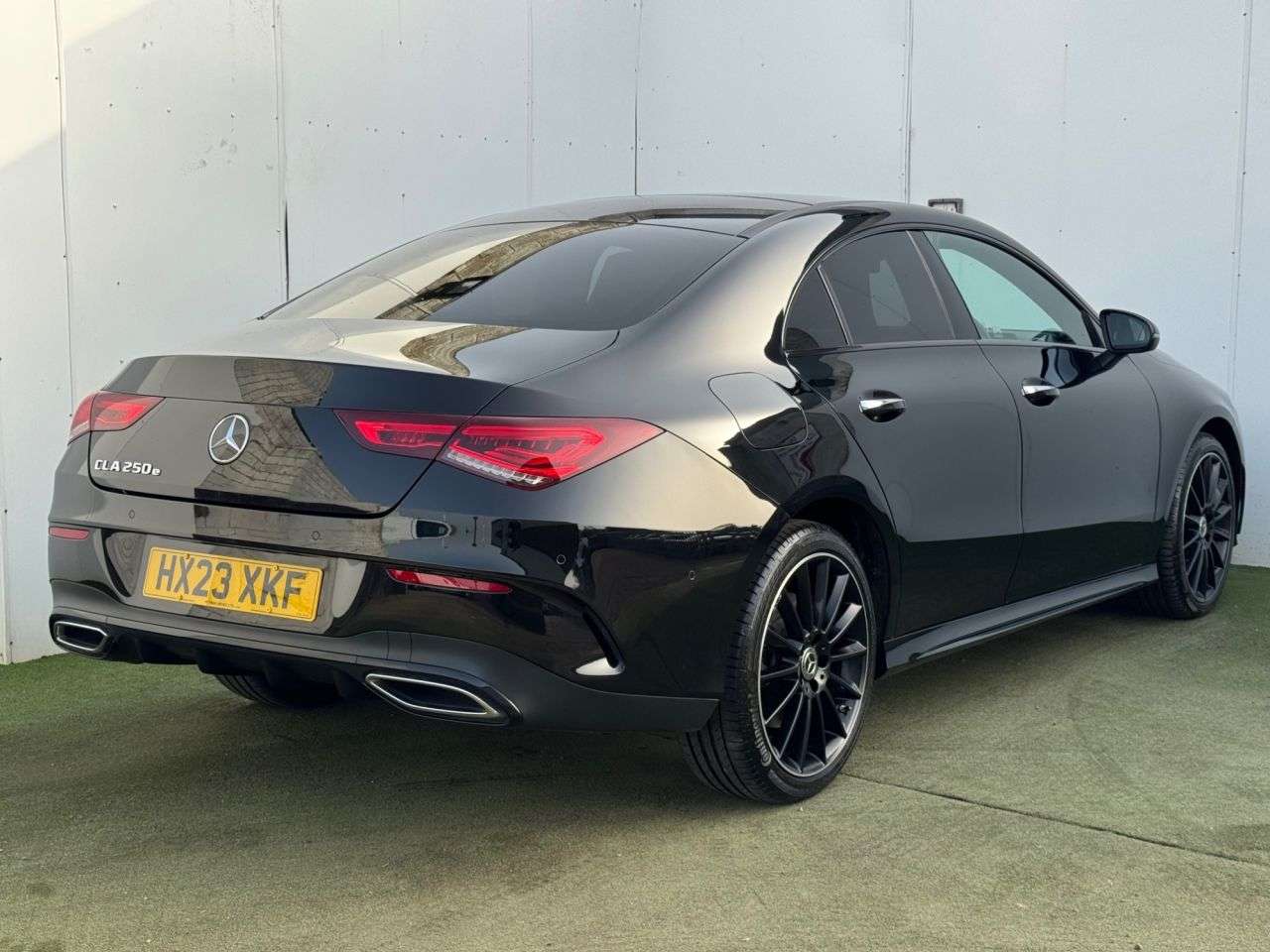 A 2023 MERCEDES-BENZ CLA 1.3 CLA250e 15.6kWh AMG Line Night Edition (Premium Plus) Coupe 4dr Petrol A 2023 MERCEDES-BENZ CLA 1.3 CLA250e 15.6kWh AMG Line Night Edition (Premium Plus) Coupe 4dr Petrol