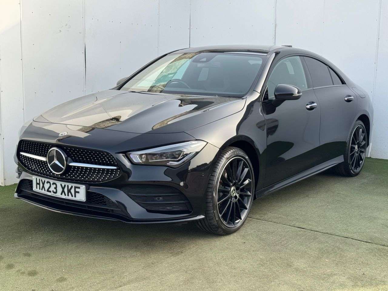 A 2023 MERCEDES-BENZ CLA 1.3 CLA250e 15.6kWh AMG Line Night Edition (Premium Plus) Coupe 4dr Petrol A 2023 MERCEDES-BENZ CLA 1.3 CLA250e 15.6kWh AMG Line Night Edition (Premium Plus) Coupe 4dr Petrol