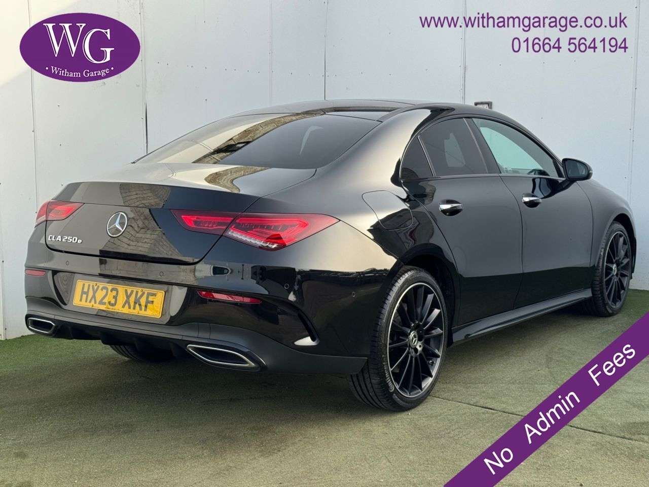 A 2023 MERCEDES-BENZ CLA 1.3 CLA250e 15.6kWh AMG Line Night Edition (Premium Plus) Coupe 4dr Petrol A 2023 MERCEDES-BENZ CLA 1.3 CLA250e 15.6kWh AMG Line Night Edition (Premium Plus) Coupe 4dr Petrol