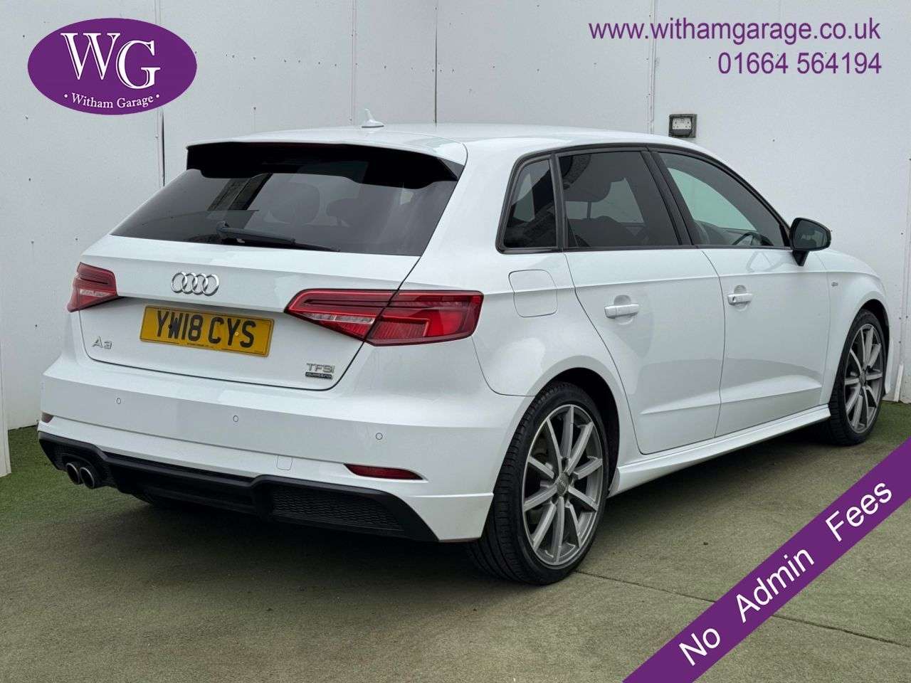 A 2018 AUDI A3 2.0 TFSI Black Edition Sportback 5dr Petrol S Tronic quattro Euro 6 (s/s) ( A 2018 AUDI A3 2.0 TFSI Black Edition Sportback 5dr Petrol S Tronic quattro Euro 6 (s/s) (