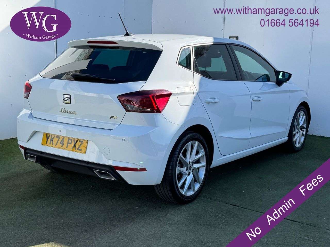 A 2024 SEAT IBIZA 1.0 TSI FR Hatchback 5dr Petrol DSG Euro 6 (s/s) (115 ps) A 2024 SEAT IBIZA 1.0 TSI FR Hatchback 5dr Petrol DSG Euro 6 (s/s) (115 ps)