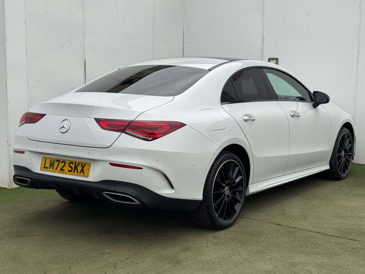 A 2022 MERCEDES-BENZ CLA 1.3 CLA250e 15.6kWh AMG Line Night Edition (Premium Plus) Coupe 4dr Petrol A 2022 MERCEDES-BENZ CLA 1.3 CLA250e 15.6kWh AMG Line Night Edition (Premium Plus) Coupe 4dr Petrol