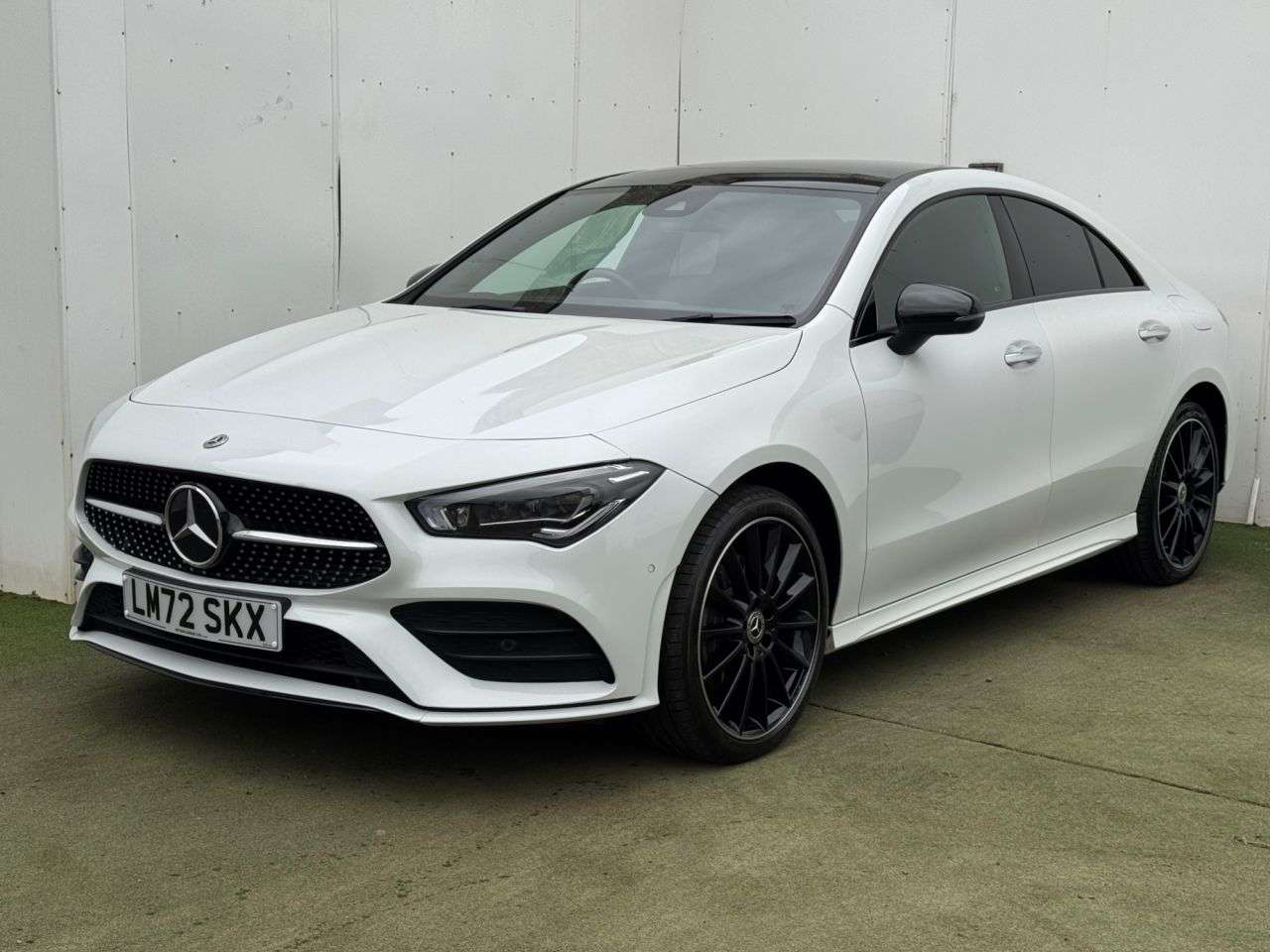 A 2022 MERCEDES-BENZ CLA 1.3 CLA250e 15.6kWh AMG Line Night Edition (Premium Plus) Coupe 4dr Petrol A 2022 MERCEDES-BENZ CLA 1.3 CLA250e 15.6kWh AMG Line Night Edition (Premium Plus) Coupe 4dr Petrol