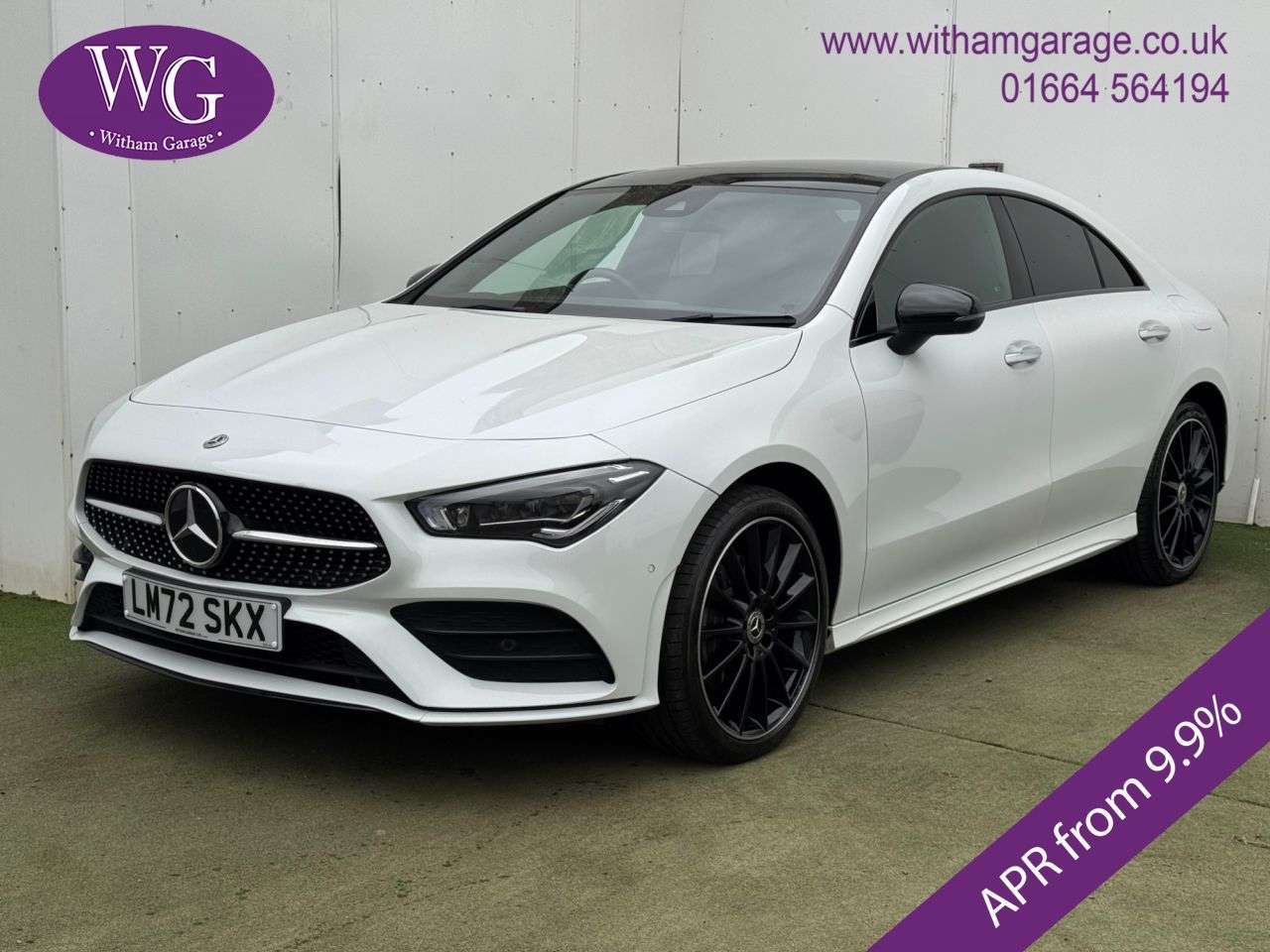 A 2022 MERCEDES-BENZ CLA 1.3 CLA250e 15.6kWh AMG Line Night Edition (Premium Plus) Coupe 4dr Petrol A 2022 MERCEDES-BENZ CLA 1.3 CLA250e 15.6kWh AMG Line Night Edition (Premium Plus) Coupe 4dr Petrol