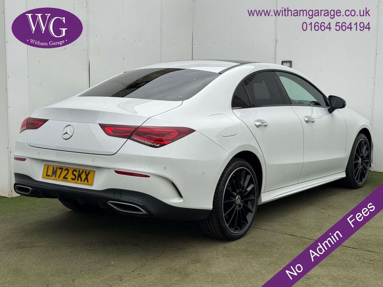 A 2022 MERCEDES-BENZ CLA 1.3 CLA250e 15.6kWh AMG Line Night Edition (Premium Plus) Coupe 4dr Petrol A 2022 MERCEDES-BENZ CLA 1.3 CLA250e 15.6kWh AMG Line Night Edition (Premium Plus) Coupe 4dr Petrol