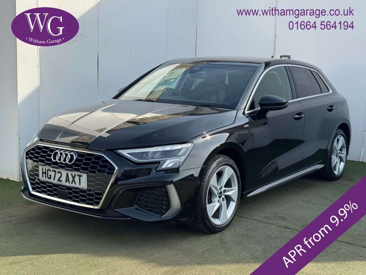 A 2022 AUDI A3 1.4 TFSIe 40 S line Sportback 5dr Petrol Plug-in Hybrid S Tronic Euro 6 (s/ A 2022 AUDI A3 1.4 TFSIe 40 S line Sportback 5dr Petrol Plug-in Hybrid S Tronic Euro 6 (s/