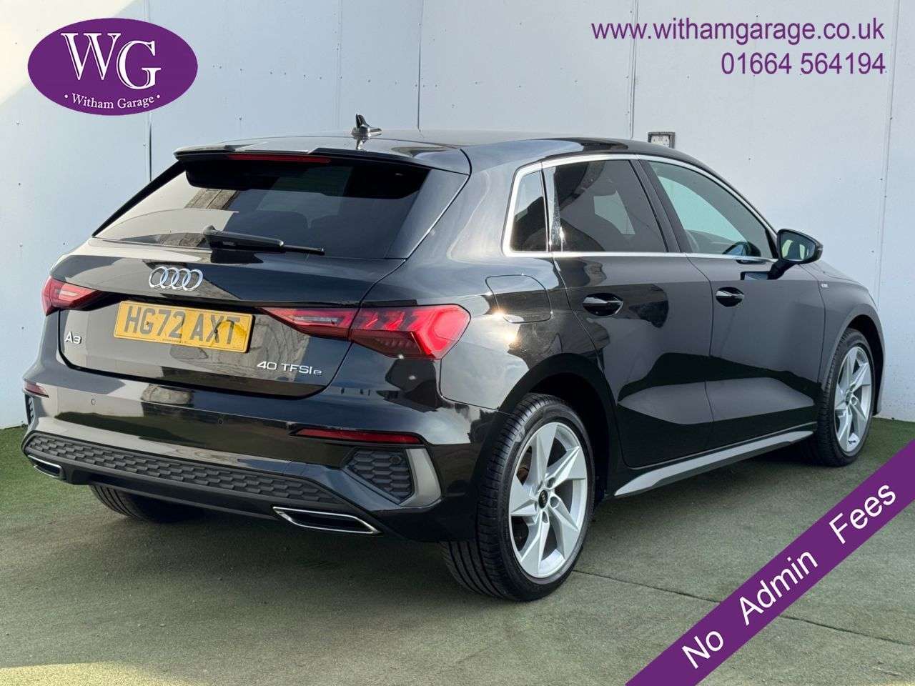 A 2022 AUDI A3 1.4 TFSIe 40 S line Sportback 5dr Petrol Plug-in Hybrid S Tronic Euro 6 (s/ A 2022 AUDI A3 1.4 TFSIe 40 S line Sportback 5dr Petrol Plug-in Hybrid S Tronic Euro 6 (s/