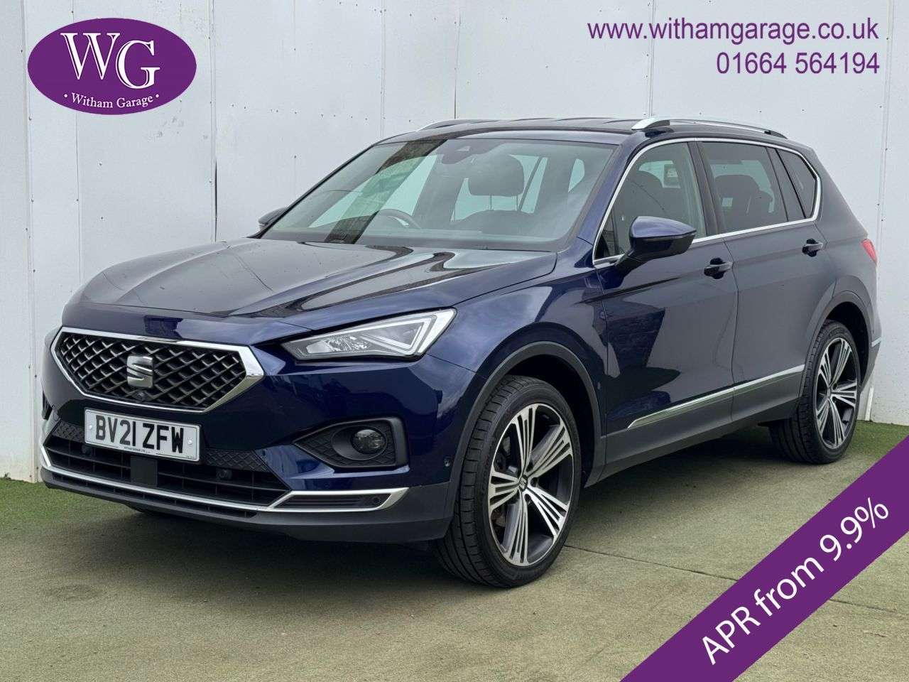 A 2021 SEAT TARRACO 1.5 TSI EVO XCELLENCE Lux SUV 5dr Petrol DSG Euro 6 (s/s) (150 ps) A 2021 SEAT TARRACO 1.5 TSI EVO XCELLENCE Lux SUV 5dr Petrol DSG Euro 6 (s/s) (150 ps)