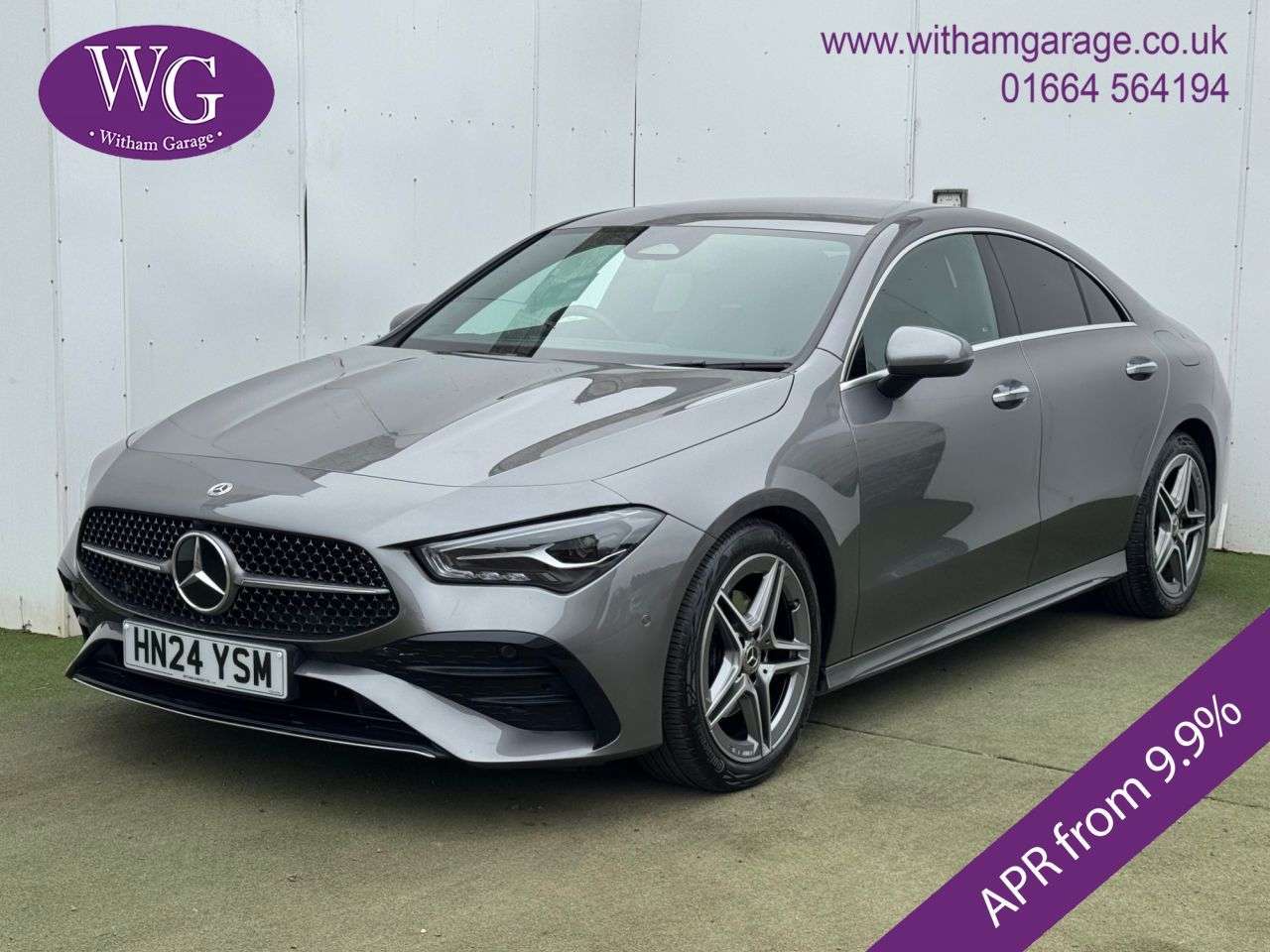 A 2024 MERCEDES-BENZ CLA 1.3 CLA180h MHEV AMG Line (Executive) Coupe 4dr Petrol Hybrid 7G-DCT Euro 6 A 2024 MERCEDES-BENZ CLA 1.3 CLA180h MHEV AMG Line (Executive) Coupe 4dr Petrol Hybrid 7G-DCT Euro 6