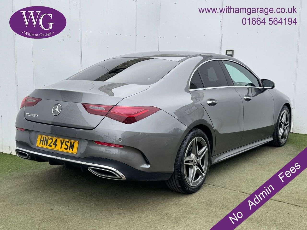 A 2024 MERCEDES-BENZ CLA 1.3 CLA180h MHEV AMG Line (Executive) Coupe 4dr Petrol Hybrid 7G-DCT Euro 6 A 2024 MERCEDES-BENZ CLA 1.3 CLA180h MHEV AMG Line (Executive) Coupe 4dr Petrol Hybrid 7G-DCT Euro 6