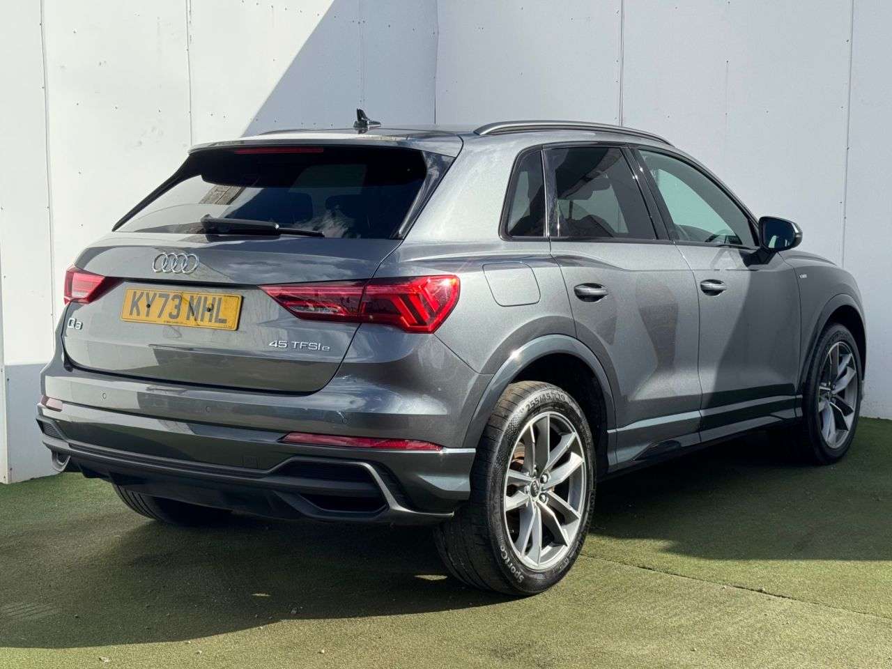 A 2023 AUDI Q3 1.4 TFSIe 45 Black Edition SUV 5dr Petrol Plug-in Hybrid S Tronic Euro 6 (s A 2023 AUDI Q3 1.4 TFSIe 45 Black Edition SUV 5dr Petrol Plug-in Hybrid S Tronic Euro 6 (s