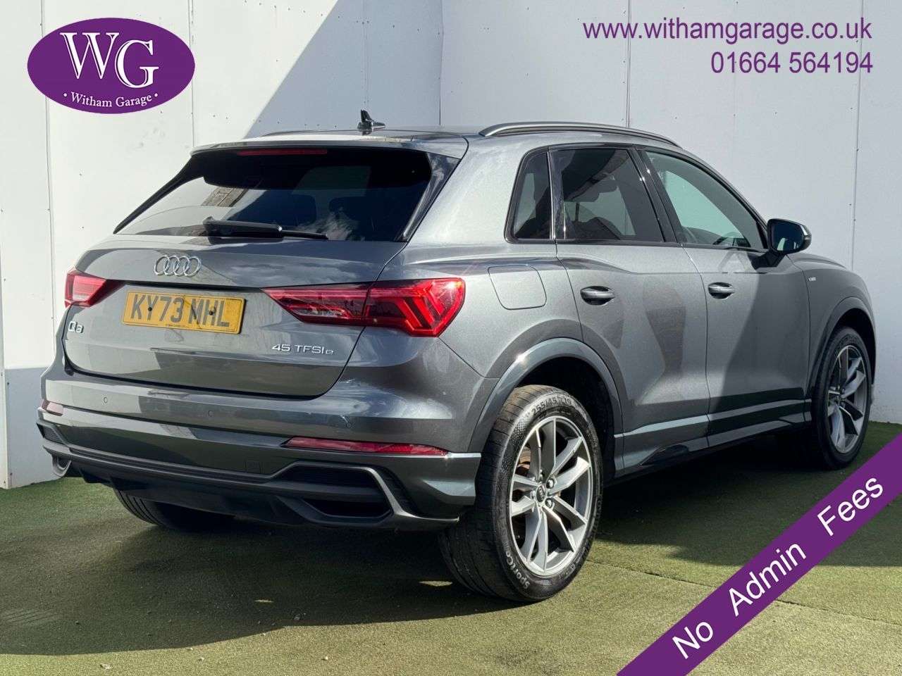 A 2023 AUDI Q3 1.4 TFSIe 45 Black Edition SUV 5dr Petrol Plug-in Hybrid S Tronic Euro 6 (s A 2023 AUDI Q3 1.4 TFSIe 45 Black Edition SUV 5dr Petrol Plug-in Hybrid S Tronic Euro 6 (s