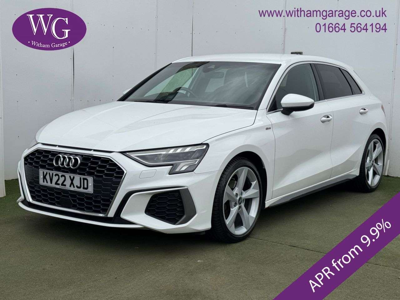 A 2022 AUDI A3 1.5 TFSI 35 S line Sportback 5dr Petrol S Tronic Euro 6 (s/s) (150 ps) A 2022 AUDI A3 1.5 TFSI 35 S line Sportback 5dr Petrol S Tronic Euro 6 (s/s) (150 ps)