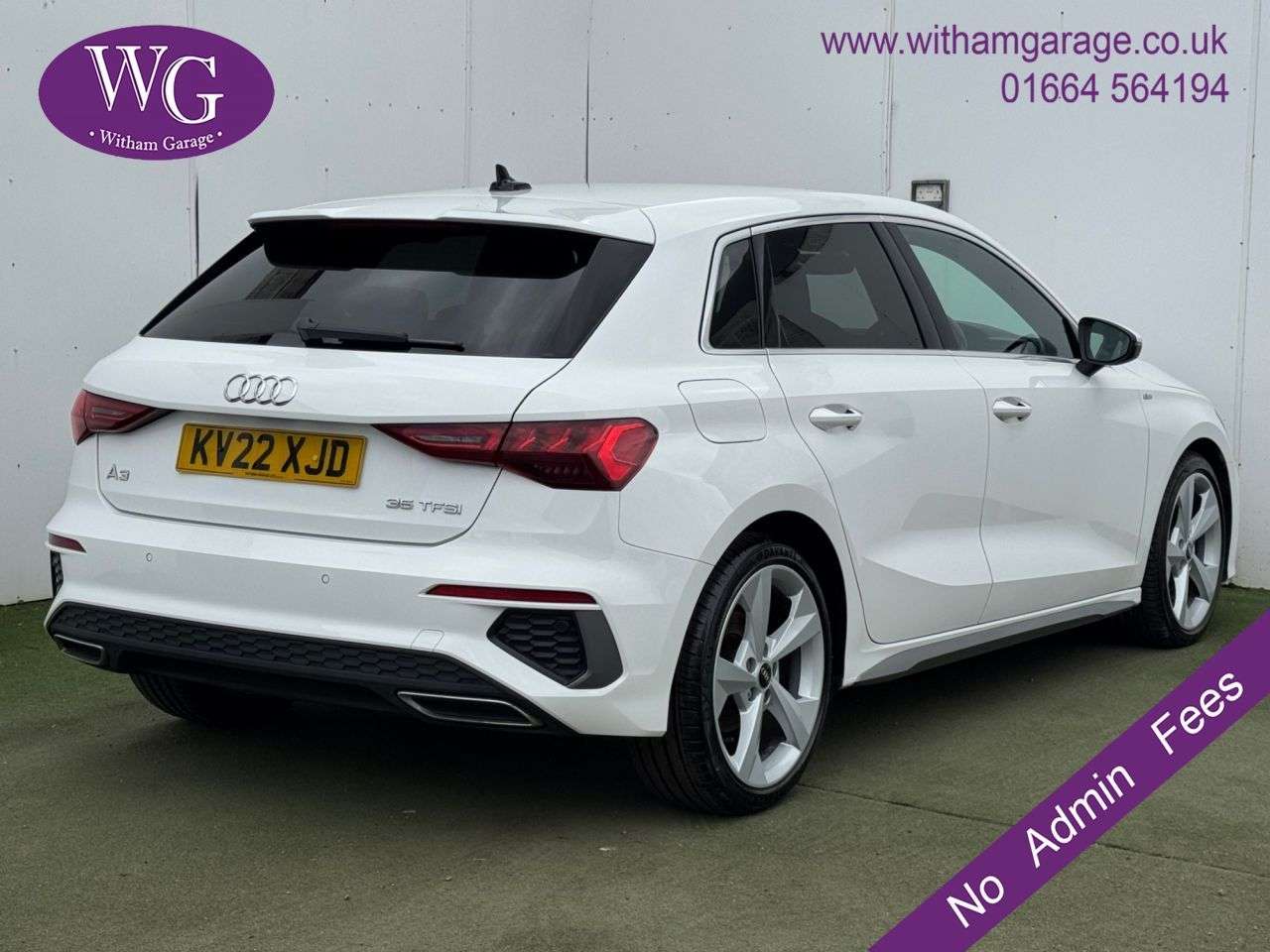 A 2022 AUDI A3 1.5 TFSI 35 S line Sportback 5dr Petrol S Tronic Euro 6 (s/s) (150 ps) A 2022 AUDI A3 1.5 TFSI 35 S line Sportback 5dr Petrol S Tronic Euro 6 (s/s) (150 ps)