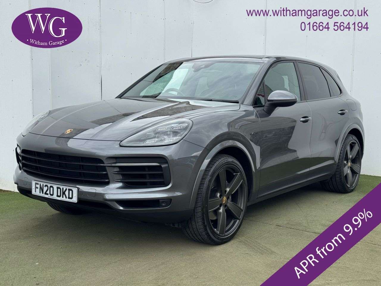 A 2020 PORSCHE CAYENNE 3.0 V6 E-Hybrid 14.1kWh SUV 5dr Petrol Plug-in Hybrid TiptronicS 4WD Euro 6 A 2020 PORSCHE CAYENNE 3.0 V6 E-Hybrid 14.1kWh SUV 5dr Petrol Plug-in Hybrid TiptronicS 4WD Euro 6