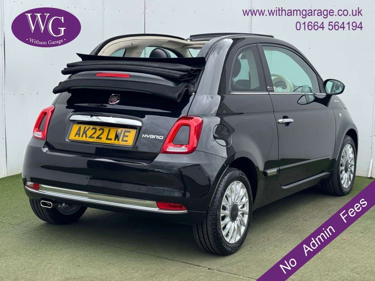 A 2022 FIAT 500C 1.0 MHEV Dolcevita Convertible 2dr Petrol Manual Euro 6 (s/s) (70 bhp) A 2022 FIAT 500C 1.0 MHEV Dolcevita Convertible 2dr Petrol Manual Euro 6 (s/s) (70 bhp)