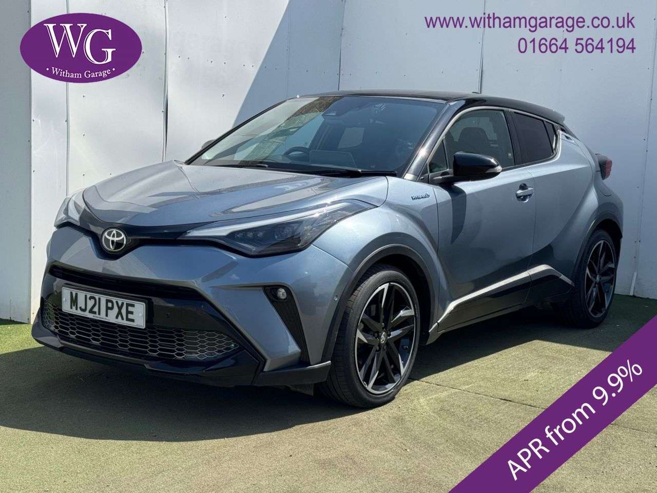 A 2021 TOYOTA C-HR 1.8 VVT-h GR SPORT SUV 5dr Petrol Hybrid CVT Euro 6 (s/s) (122 ps) A 2021 TOYOTA C-HR 1.8 VVT-h GR SPORT SUV 5dr Petrol Hybrid CVT Euro 6 (s/s) (122 ps)