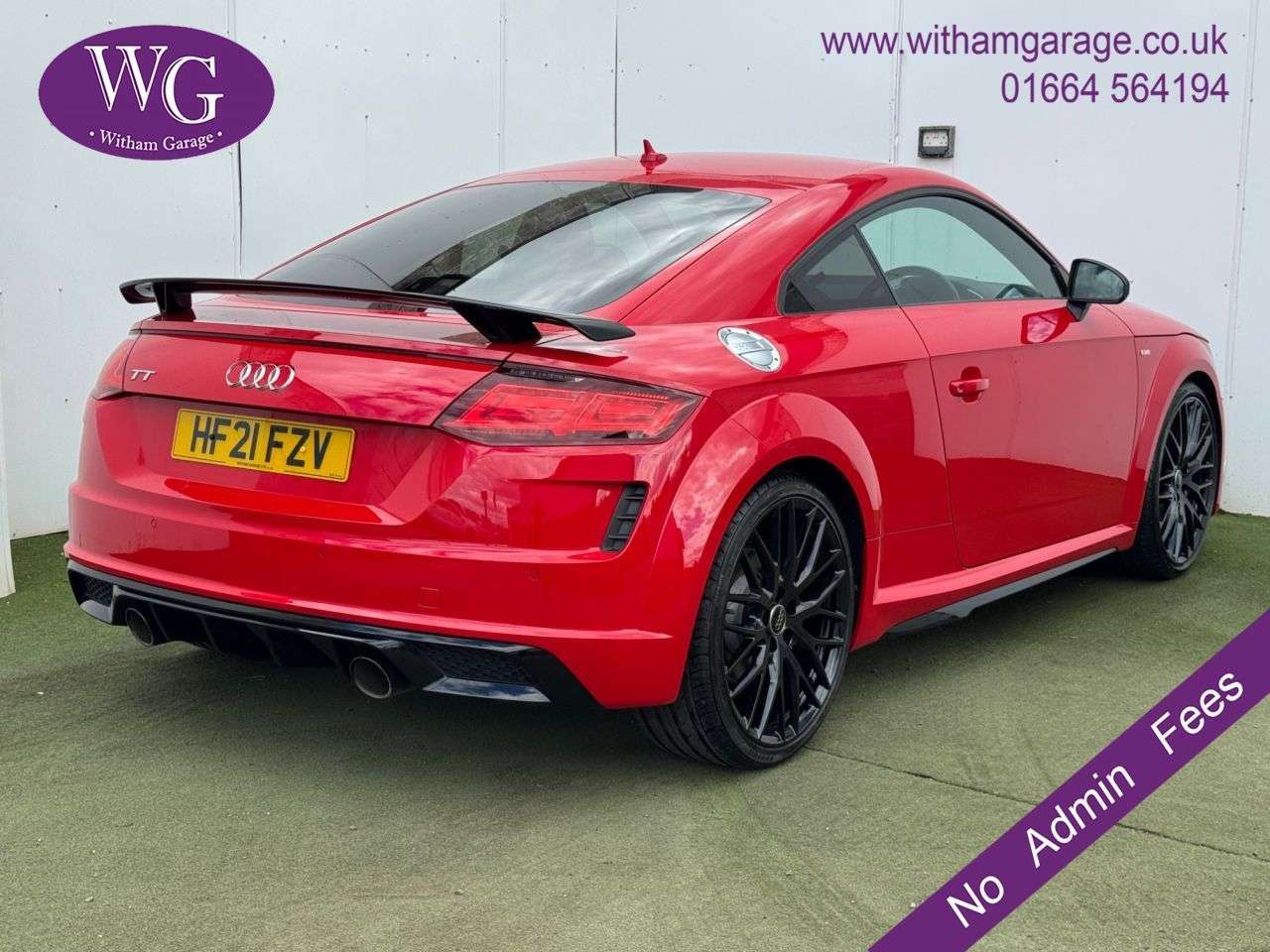 A 2021 AUDI TT 2.0 TFSI 40 Black Edition Coupe 3dr Petrol S Tronic Euro 6 (s/s) (197 ps) A 2021 AUDI TT 2.0 TFSI 40 Black Edition Coupe 3dr Petrol S Tronic Euro 6 (s/s) (197 ps)