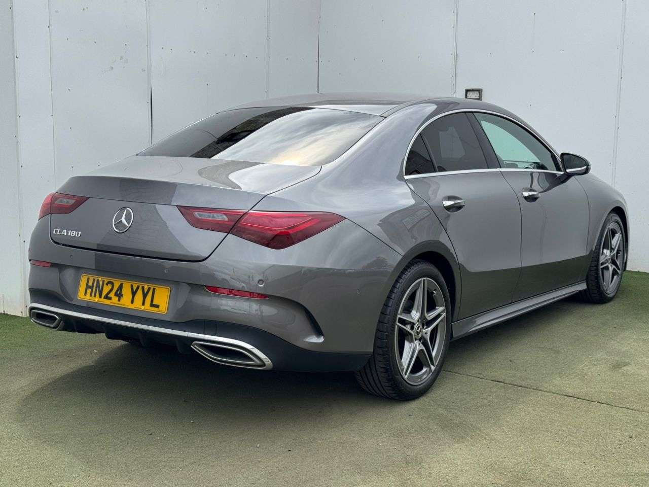 A 2024 MERCEDES-BENZ CLA 1.3 CLA180h MHEV AMG Line (Executive) Coupe 4dr Petrol Hybrid 7G-DCT Euro 6 A 2024 MERCEDES-BENZ CLA 1.3 CLA180h MHEV AMG Line (Executive) Coupe 4dr Petrol Hybrid 7G-DCT Euro 6
