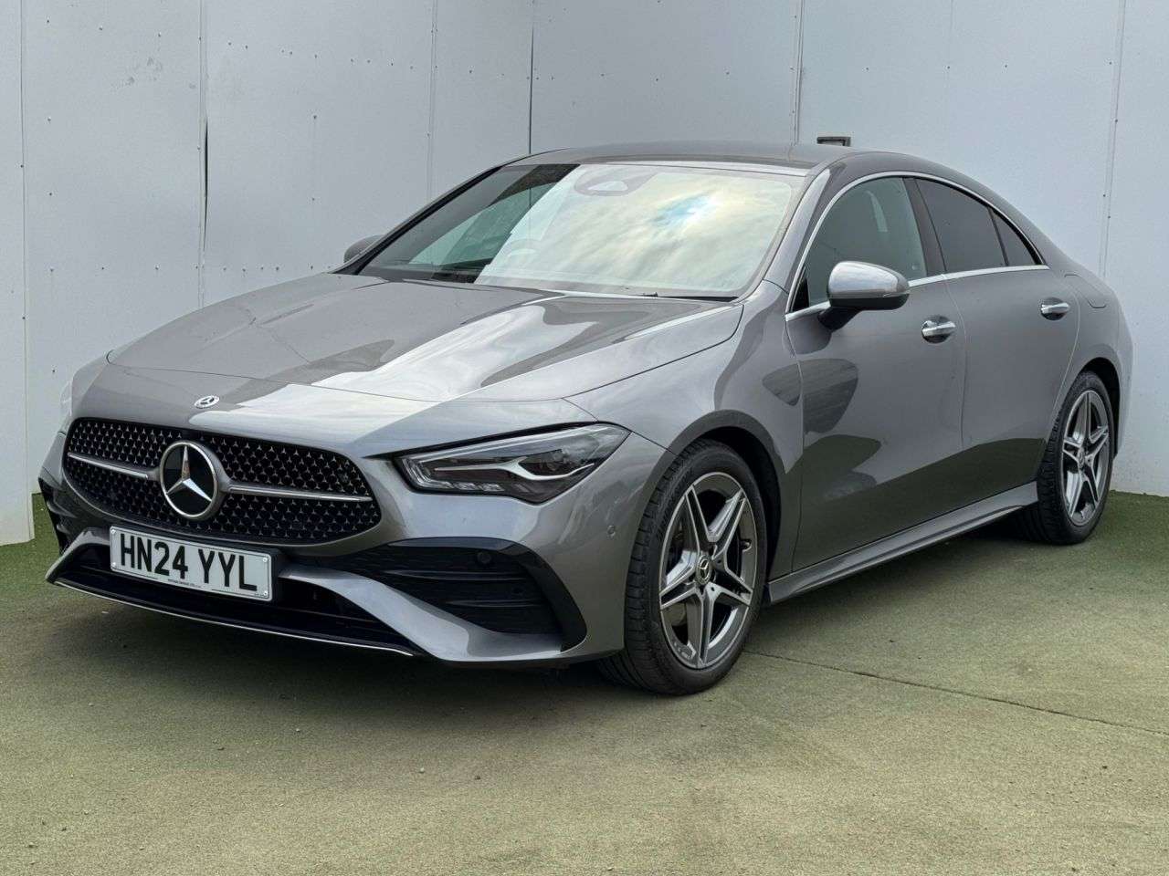 A 2024 MERCEDES-BENZ CLA 1.3 CLA180h MHEV AMG Line (Executive) Coupe 4dr Petrol Hybrid 7G-DCT Euro 6 A 2024 MERCEDES-BENZ CLA 1.3 CLA180h MHEV AMG Line (Executive) Coupe 4dr Petrol Hybrid 7G-DCT Euro 6
