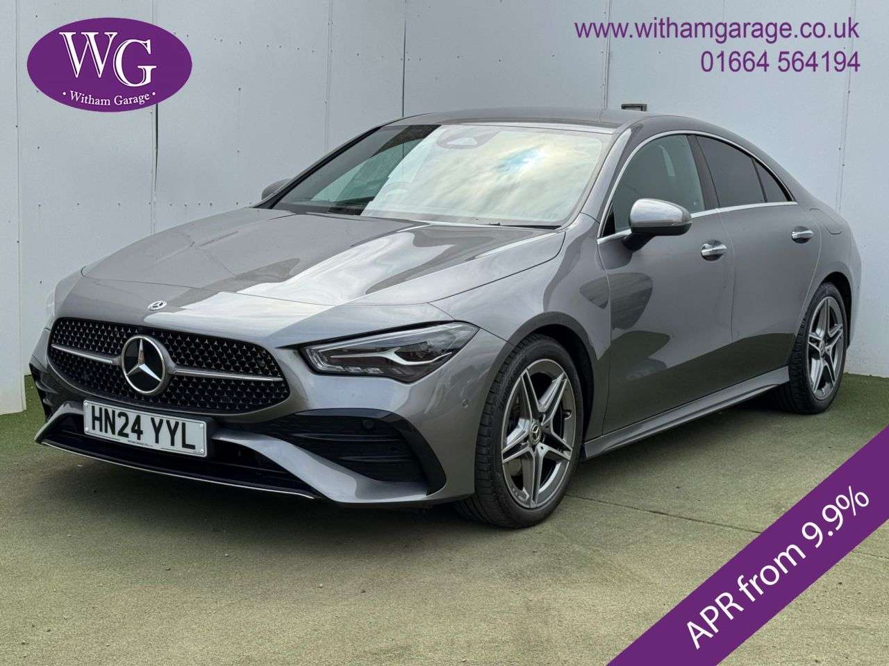 A 2024 MERCEDES-BENZ CLA 1.3 CLA180h MHEV AMG Line (Executive) Coupe 4dr Petrol Hybrid 7G-DCT Euro 6 A 2024 MERCEDES-BENZ CLA 1.3 CLA180h MHEV AMG Line (Executive) Coupe 4dr Petrol Hybrid 7G-DCT Euro 6