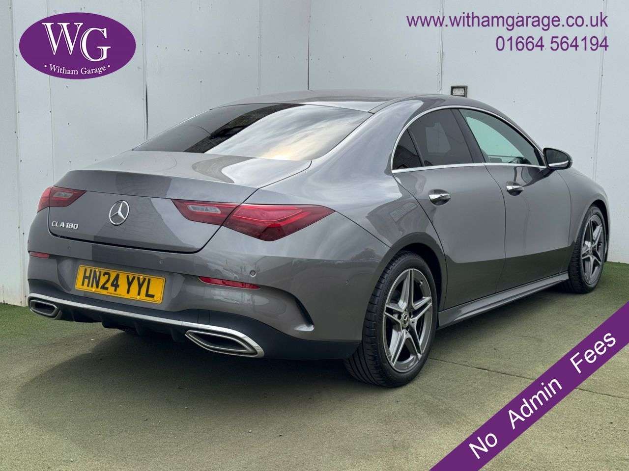 A 2024 MERCEDES-BENZ CLA 1.3 CLA180h MHEV AMG Line (Executive) Coupe 4dr Petrol Hybrid 7G-DCT Euro 6 A 2024 MERCEDES-BENZ CLA 1.3 CLA180h MHEV AMG Line (Executive) Coupe 4dr Petrol Hybrid 7G-DCT Euro 6
