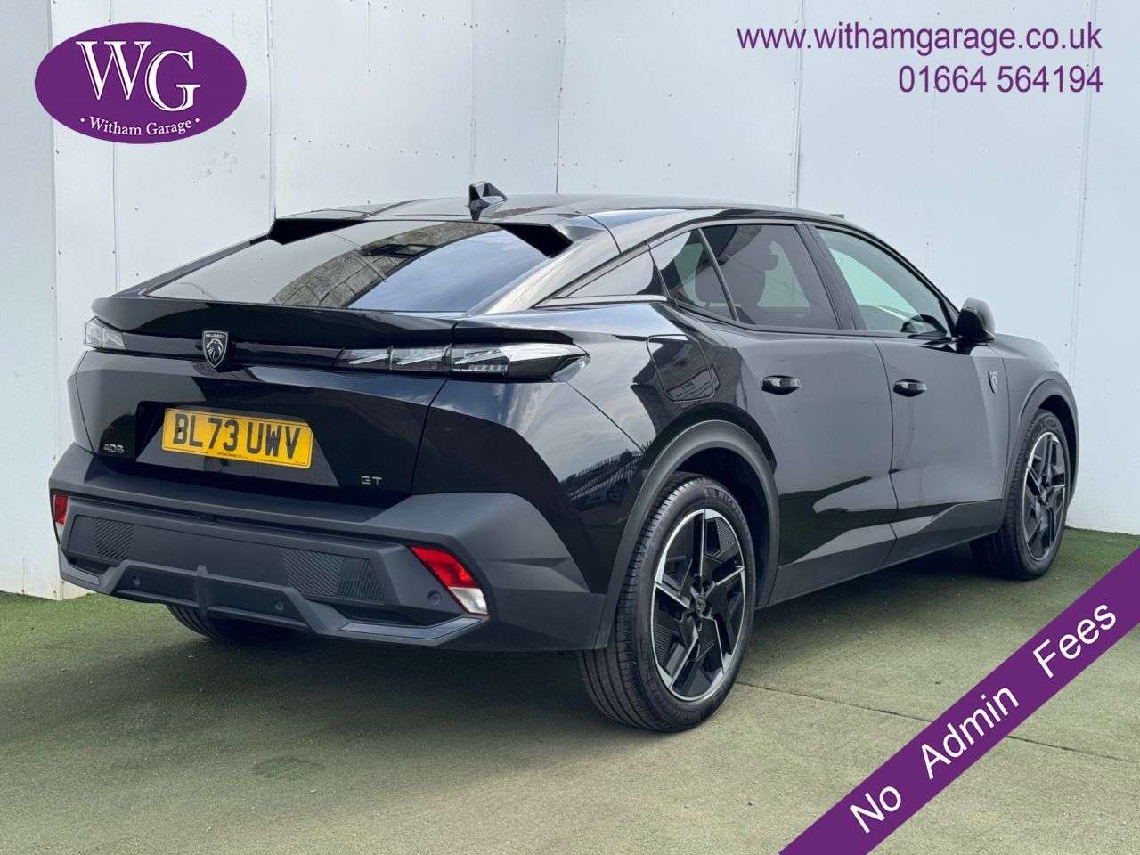 A 2024 PEUGEOT 408 1.2 PureTech GT Fastback 5dr Petrol EAT Euro 6 (s/s) (130 ps) A 2024 PEUGEOT 408 1.2 PureTech GT Fastback 5dr Petrol EAT Euro 6 (s/s) (130 ps)