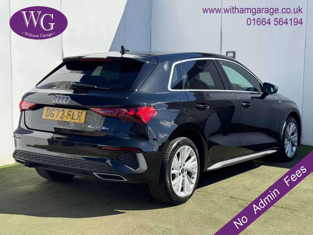 A 2022 AUDI A3 1.4 TFSIe 40 S line Sportback 5dr Petrol Plug-in Hybrid S Tronic Euro 6 (s/ A 2022 AUDI A3 1.4 TFSIe 40 S line Sportback 5dr Petrol Plug-in Hybrid S Tronic Euro 6 (s/
