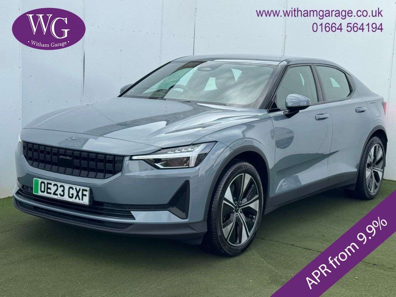 A 2023 POLESTAR POLESTAR 2 Single Motor 69kWh Standard Range Fastback 5dr Electric Auto FWD (231 ps) A 2023 POLESTAR POLESTAR 2 Single Motor 69kWh Standard Range Fastback 5dr Electric Auto FWD (231 ps)